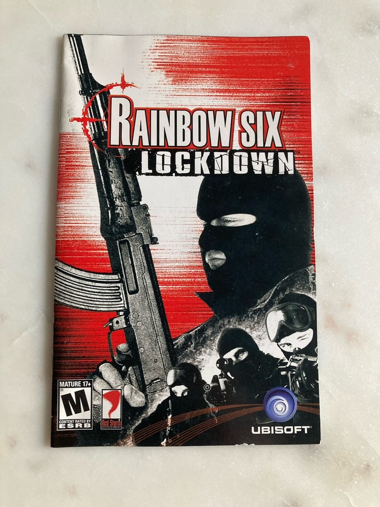 Rainbow Six Lockdown | PS2 | Manual Only