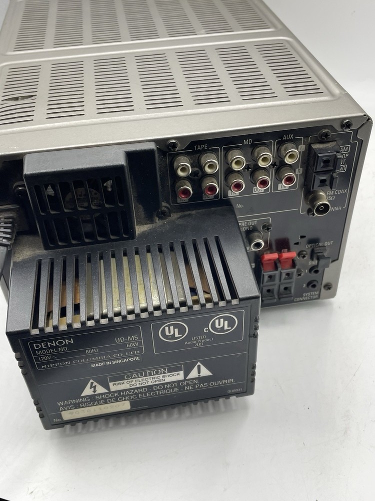 Denon UD-M5 Personal Component System CD Receiver 3 Disc Working Condition