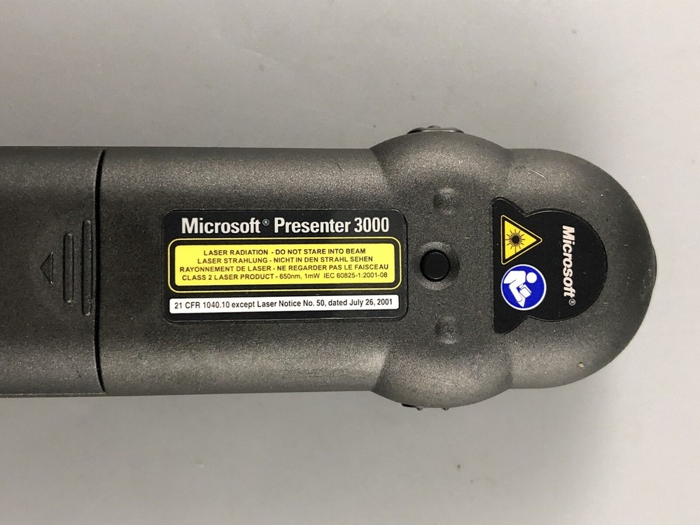 Microsoft Presenter 3000 Pointer Wireless Untested Xy8