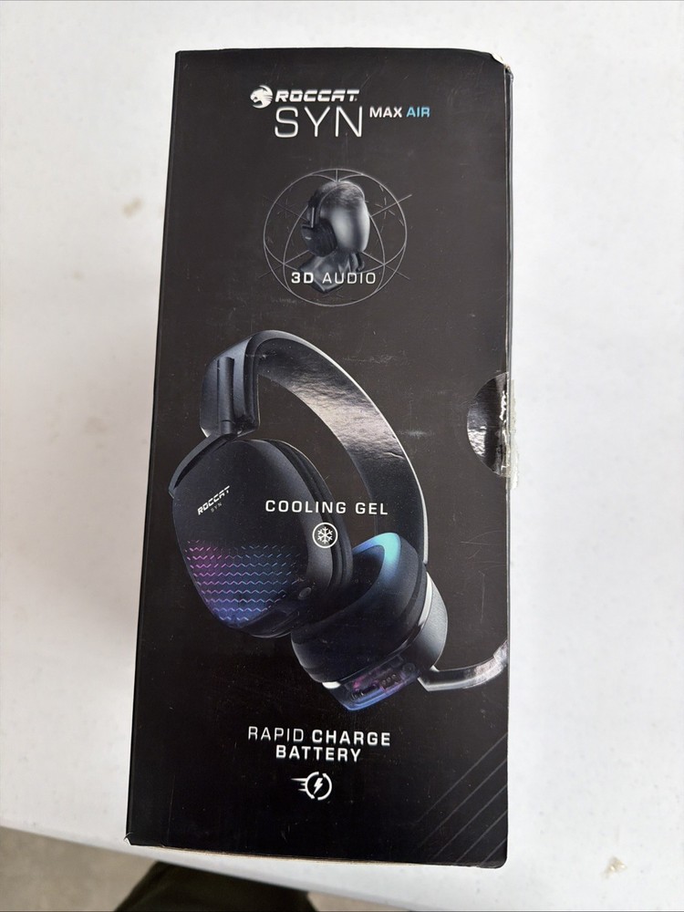 ROCCAT - SYN Max Air Wireless Gaming Headset for PC - Black