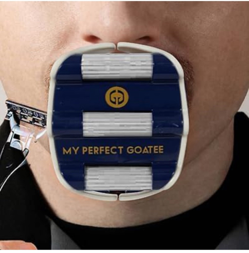 My Perfect Goatee® Shaving Template - Create a Perfectly Assorted Sizes