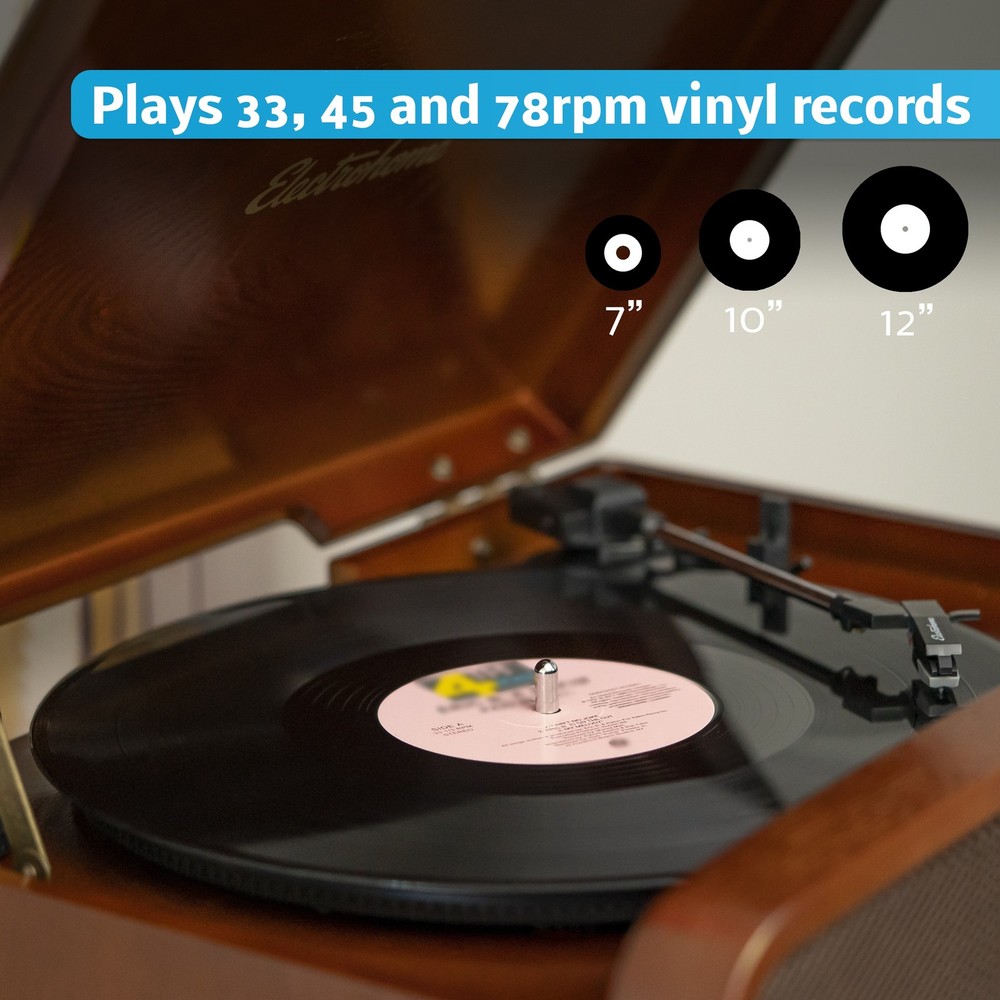 Electrohome Vinyl Record Player - 2 PACK
