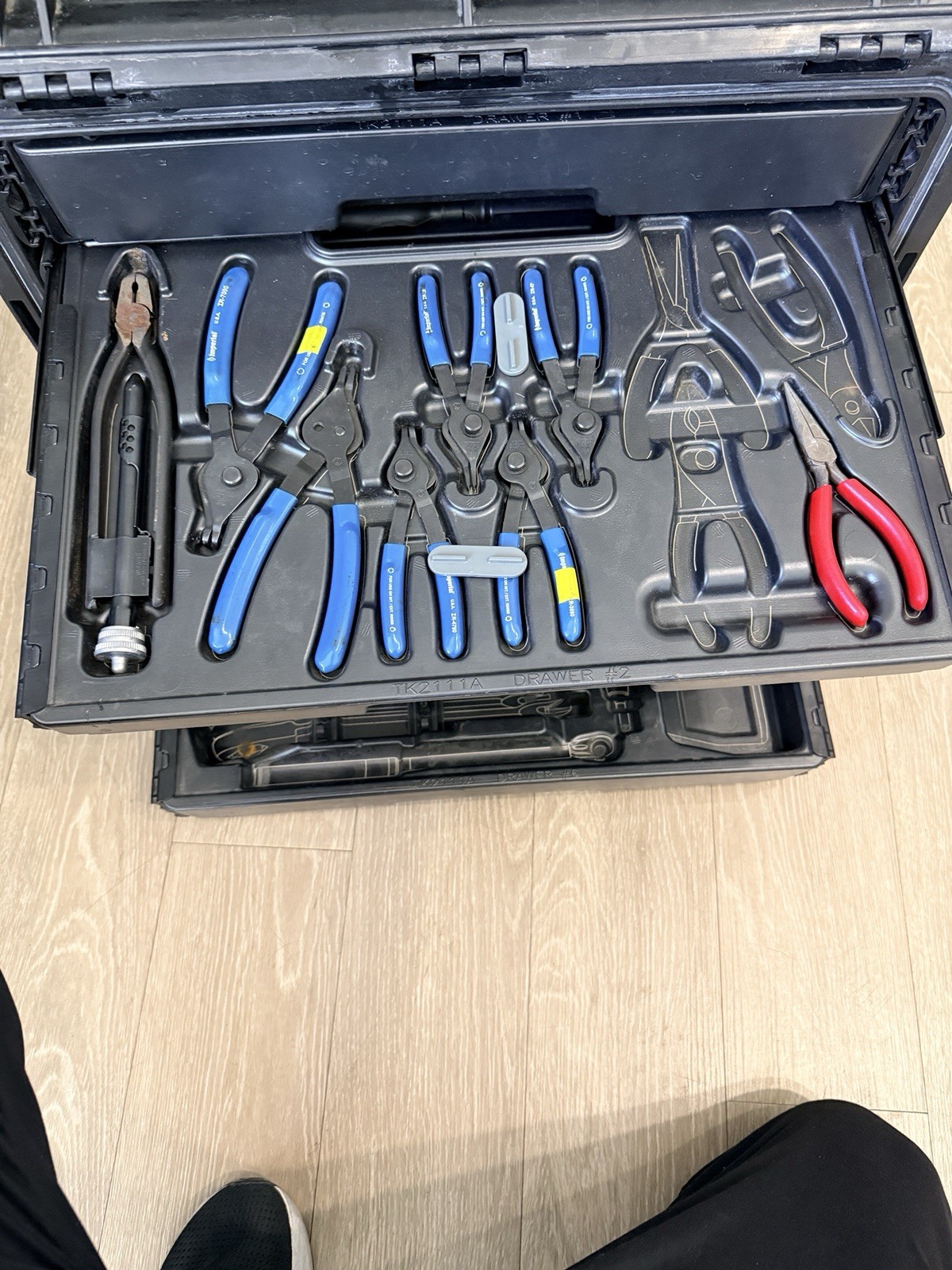 Snap-On Tools mobile tool kit small arms mobile TK-211A snap on Blue Point