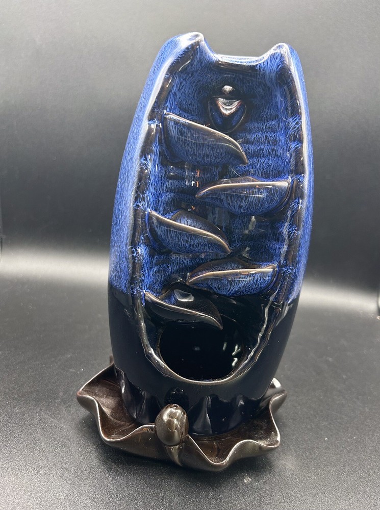 Ceramic Backfow Incense Burner Waterfall