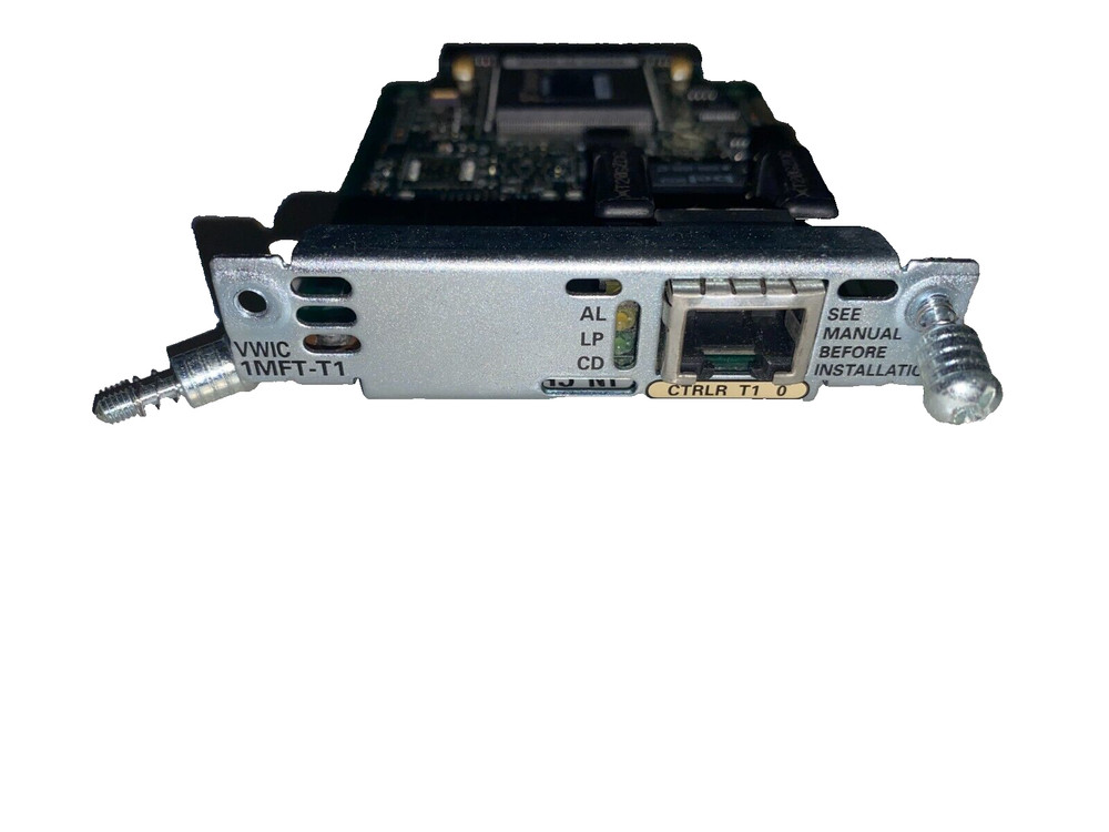 Genuine Cisco VWIC2-1MFT-T1/E1 Multiflex Trunk Voice WAN Interface Module Card