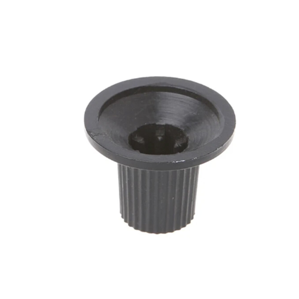12PCS Guitar AMP Knob Amplifier Skirted Knobs Black Silver Cap For Fender BB