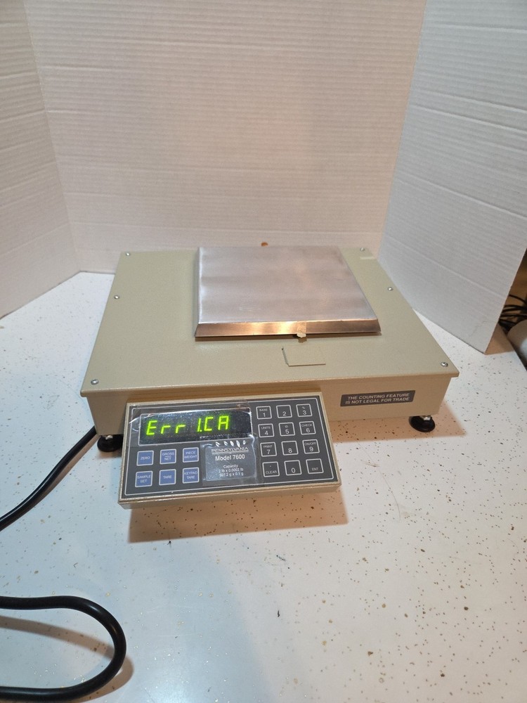 Pennsylvania Scale Model 7600 S Class 3 - Needs Calibration Read