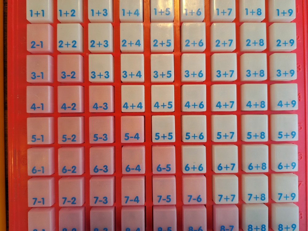 Vintage 1993 Magic Math Multiplication Addition Subtraction Educational Learning