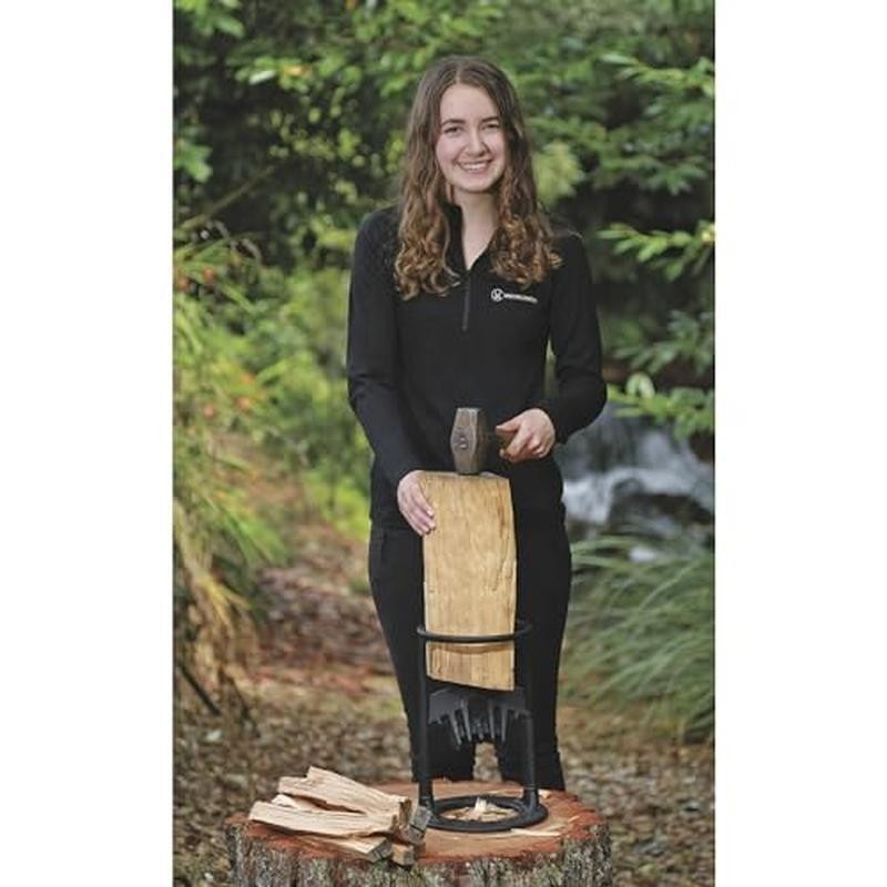 Firewood Splitter Manual Log Splitter Safe Easy Use Durable Compact Design
