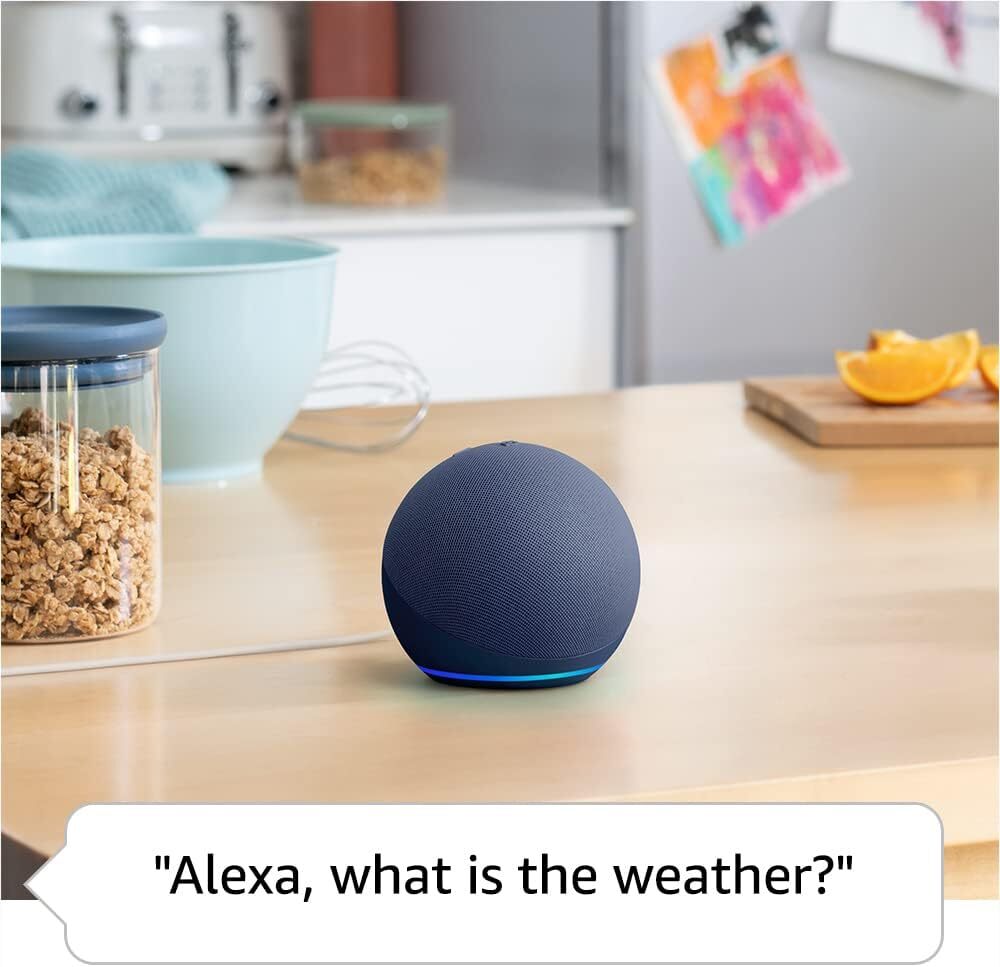 Amazon Echo Dot Smart Speaker(5th Gen, 2022 Released) Bigger Vibrant Sound Alexa