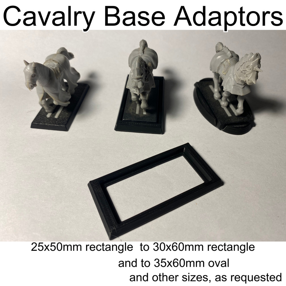 10x Cavalry base adapters