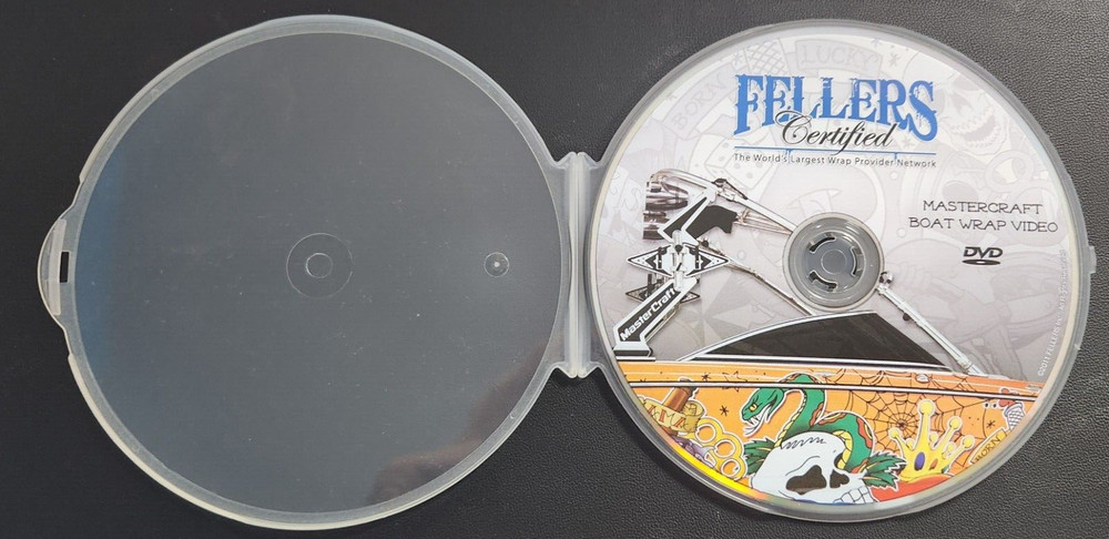 Fellers Certified Mastercraft Boat Wraps - Training DVD