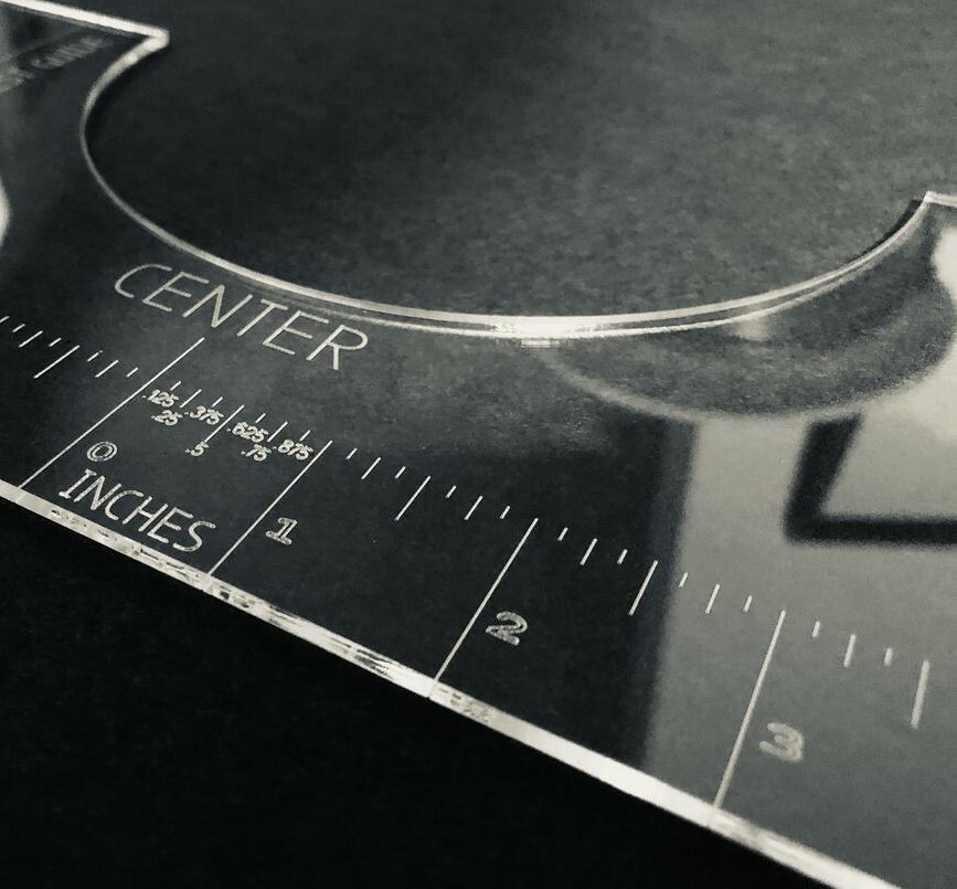 T-Shirt alignment Tool - Ruler - Centering Tool | HTV Alignment | Guide