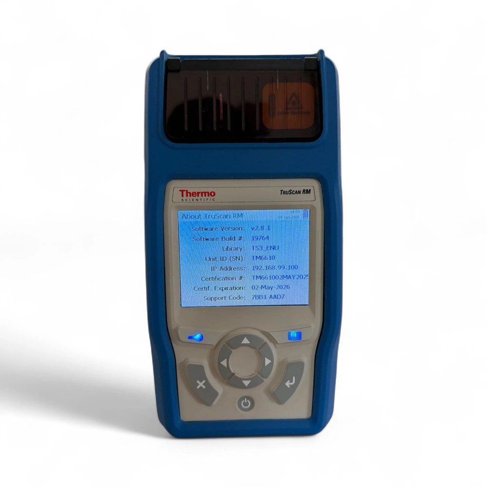 Thermo Scientific TruScan RM Handheld Raman Analyzer Spectrometer