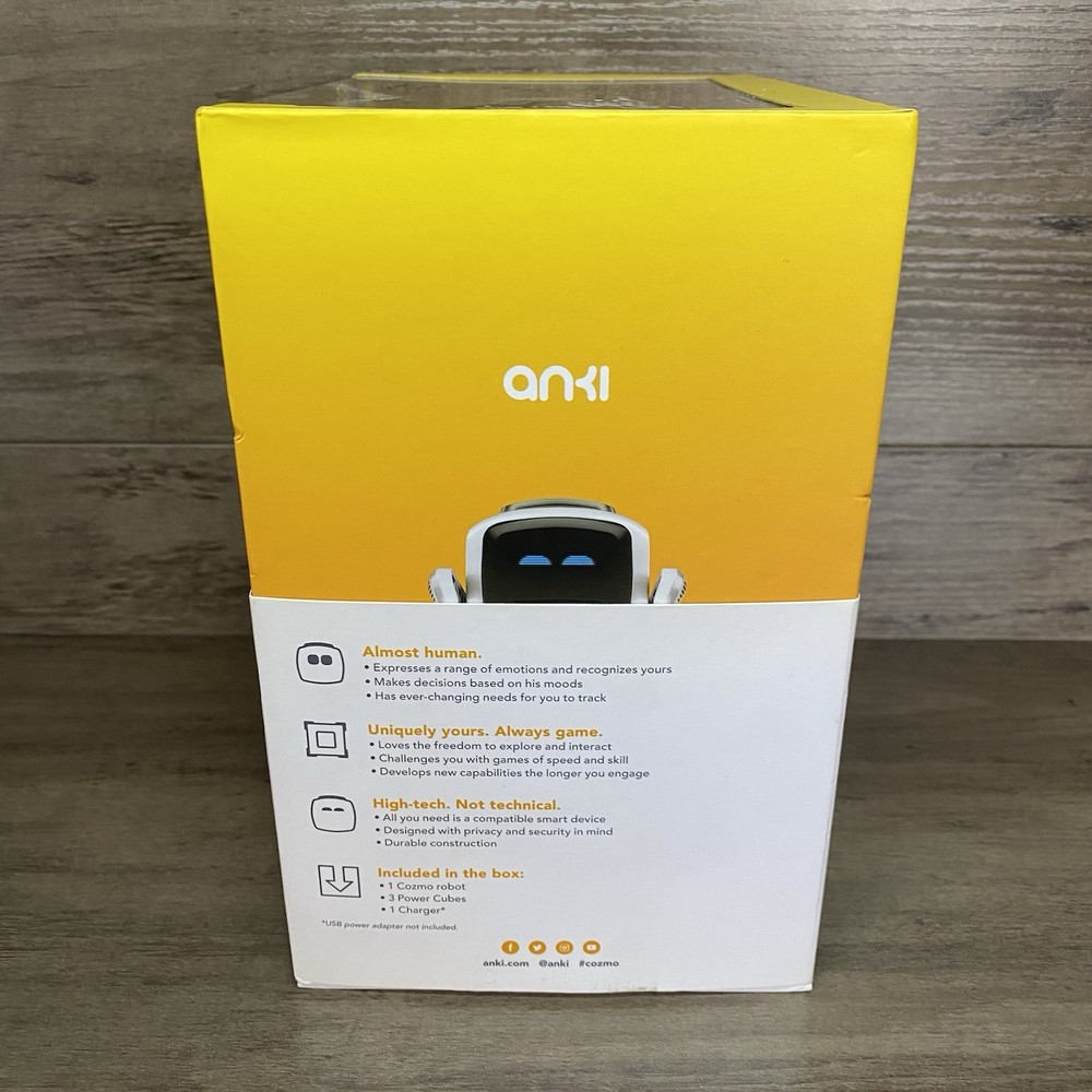 Anki Cozmo REPLACEMENT Box and Packaging ONLY - NO ROBOT - Please Read