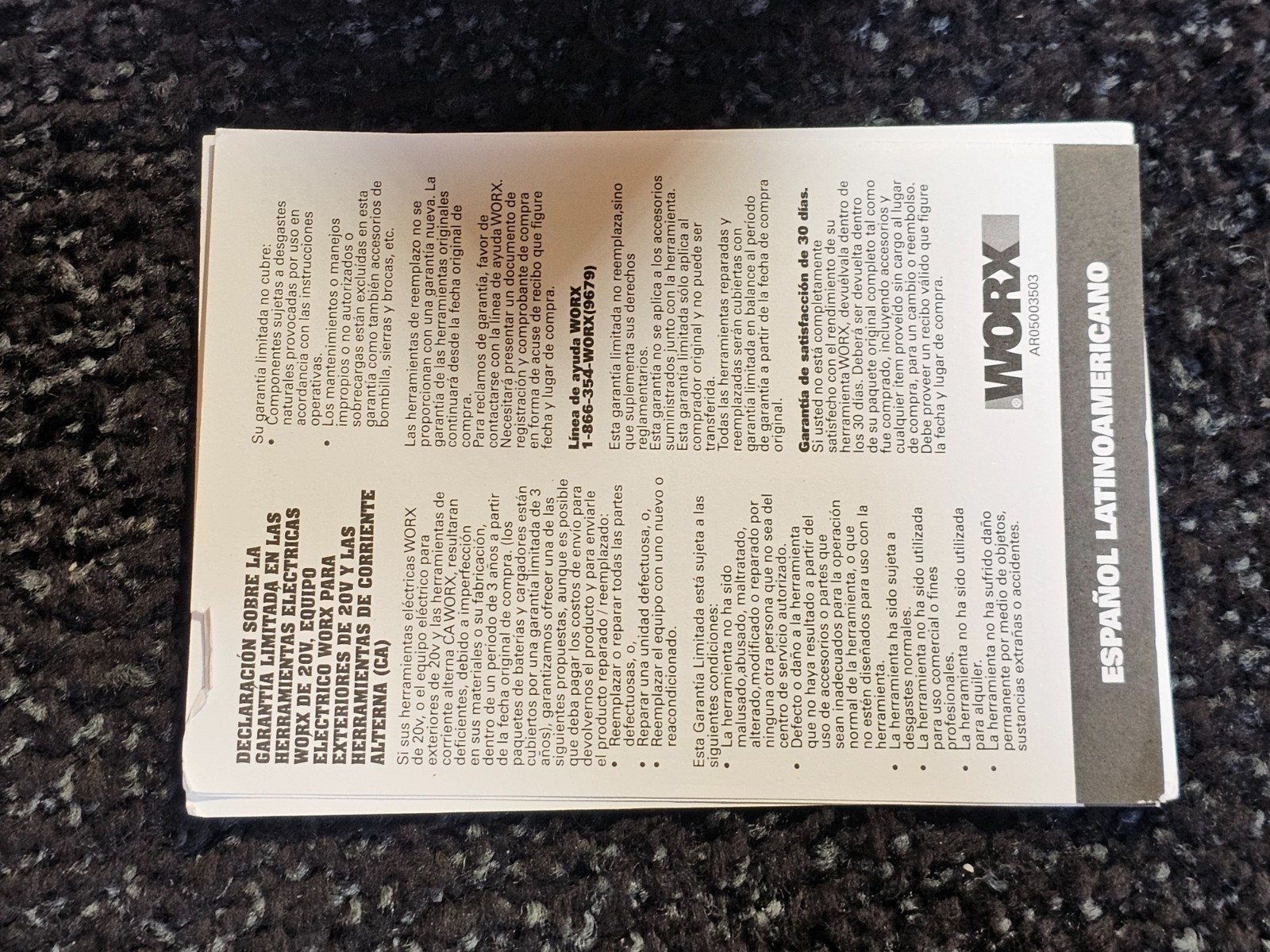 Worx WG869 20V Cordless Handheld Broadcast Spreader *PICTURED ITEM ONLY*