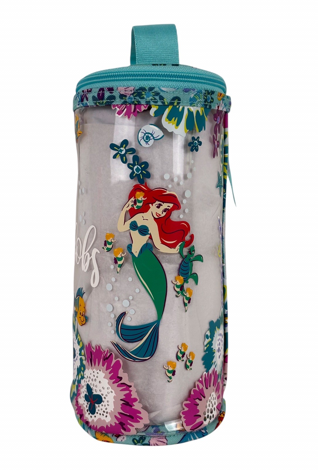 Vera Bradley Disney Ariel Floral Little Mermaid Lotion Bag