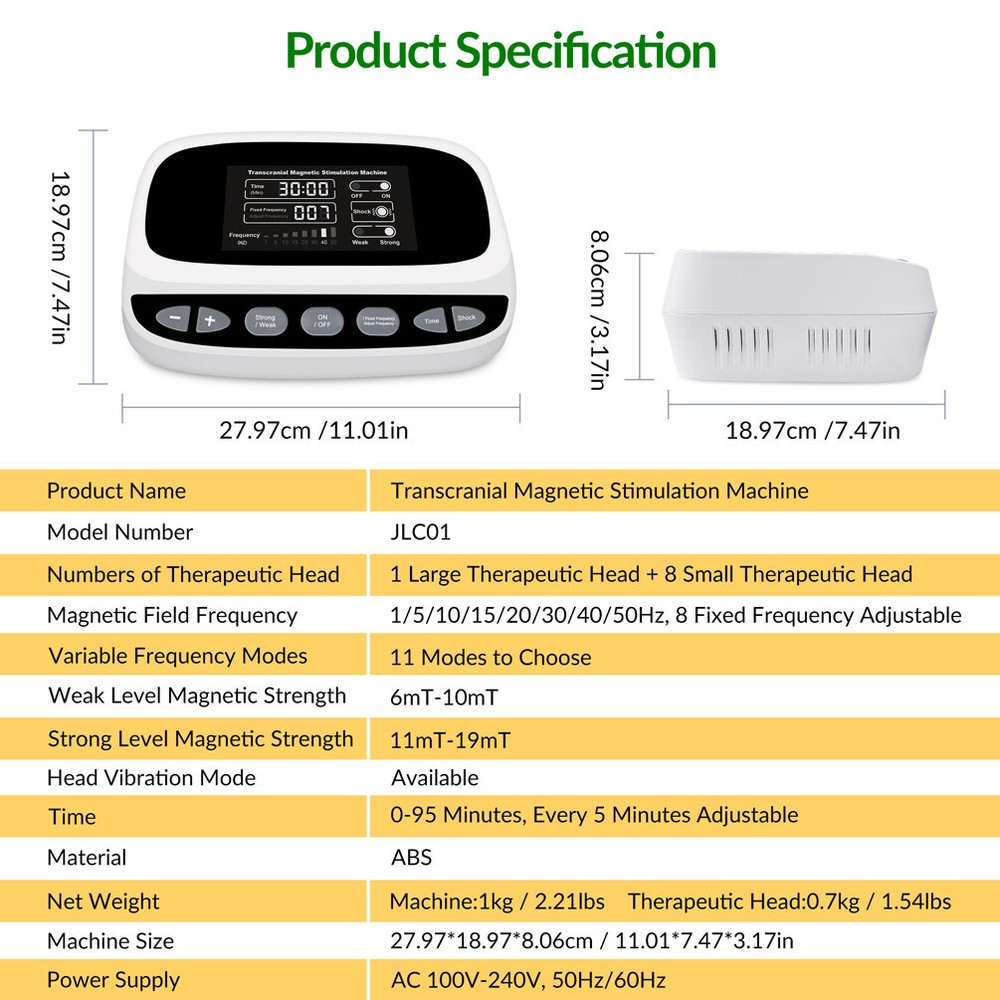 RTMS Therapy for Stroke Insomnia PTSD Transcranial Magnetic Stimulation Machine