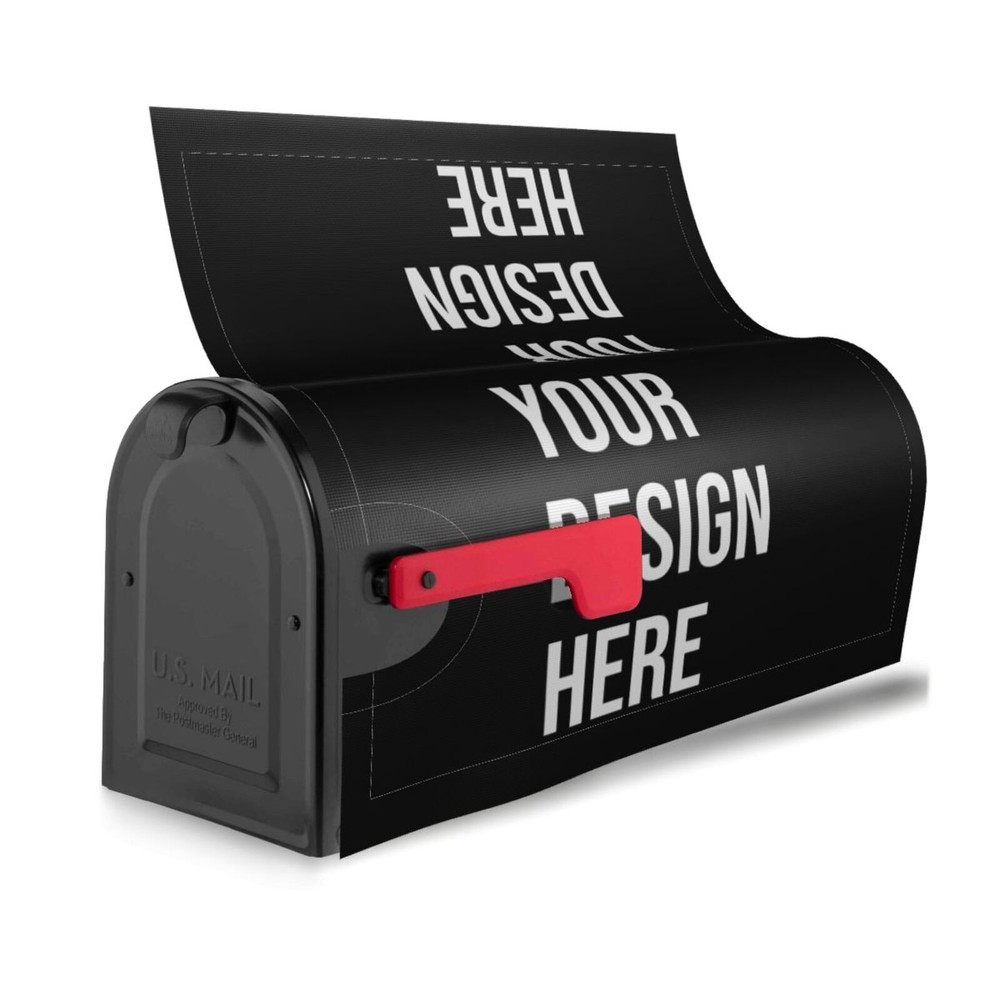 Custom Mailbox Magnetic Cover Post Letterbox Protective Wrap Waterproof