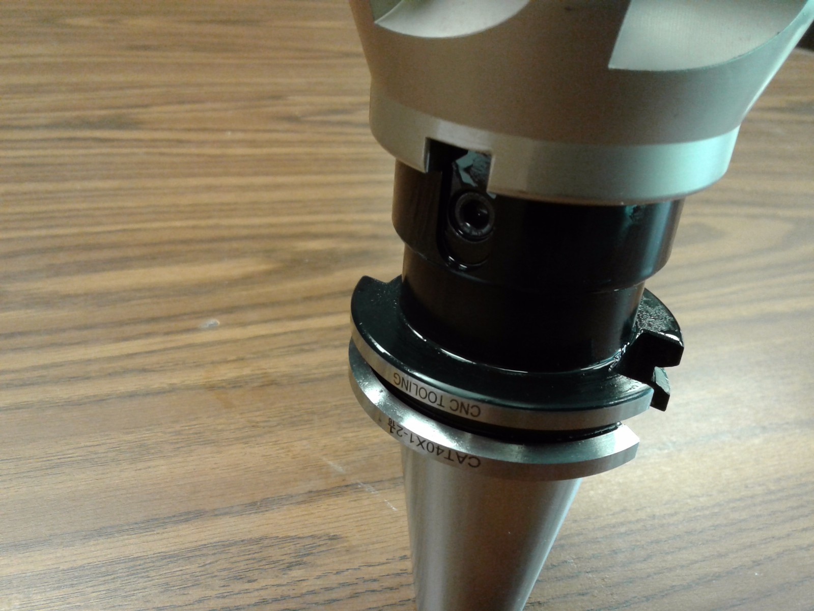 3" 90 degree indexable face shell mill,face milling cutter APKT w. CAT40 arbor