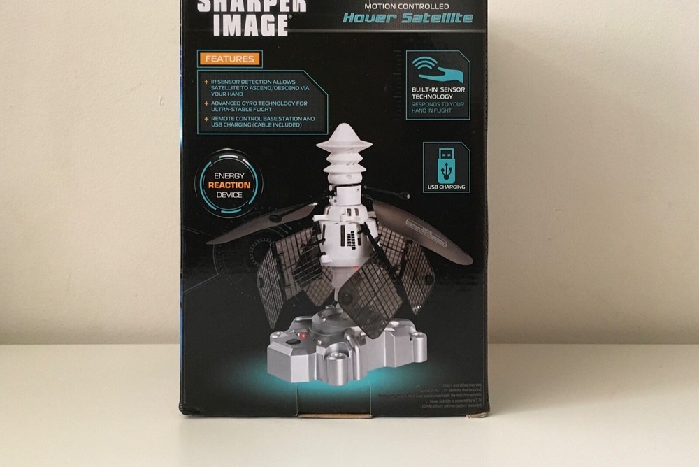 New Sharper Image Motion Controlled Hover Satellite