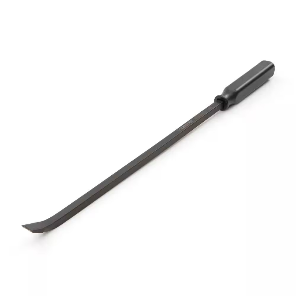 25 In. Angled End Handled Pry Bar with Striking Cap