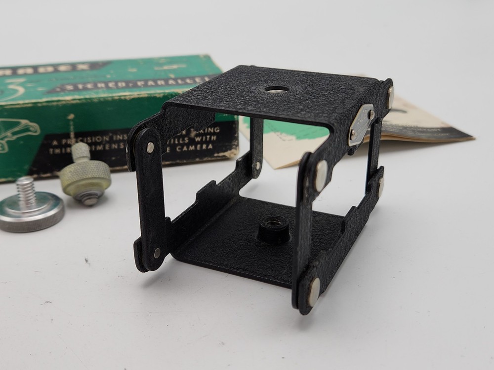 Radex 3rd Dimension Stereo Parallel Tripod Attachment Bracket 3D Photography