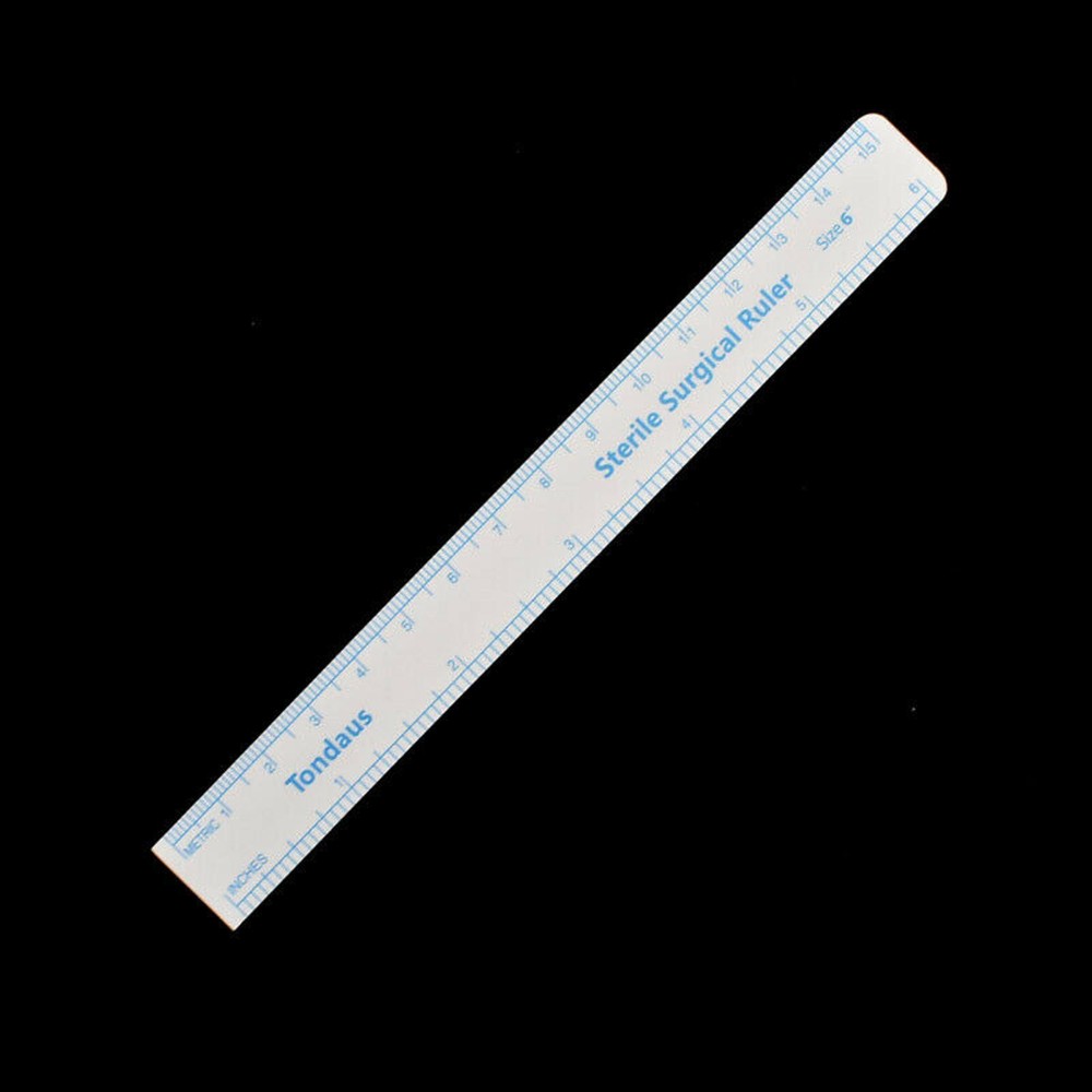 Semi Permanent Makeup Eyebrow Tattoo Marking Positioning Pen + Measuring Ruler E