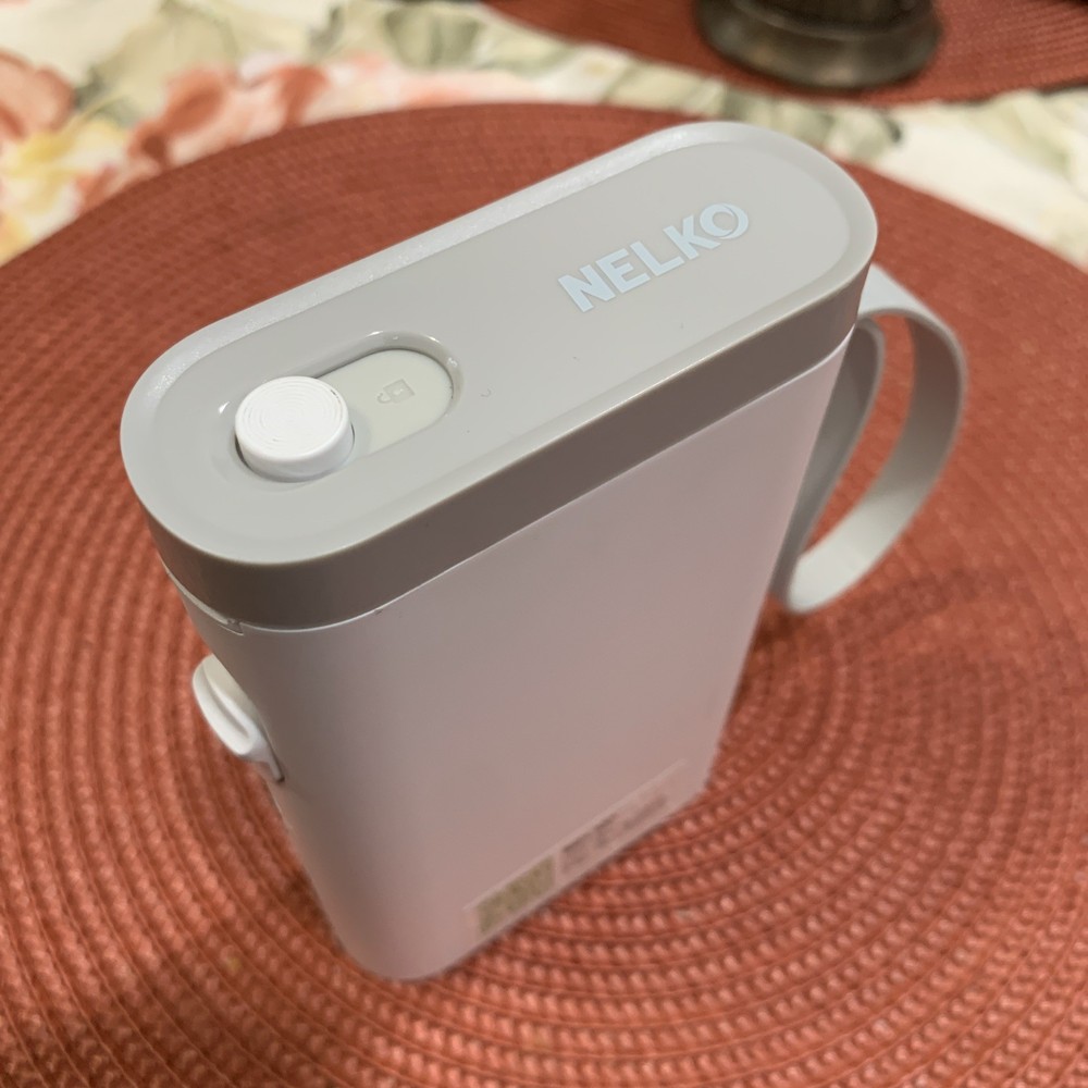 Nelko P21 Wireless Mini Label Maker Bluetooth Label Printer White