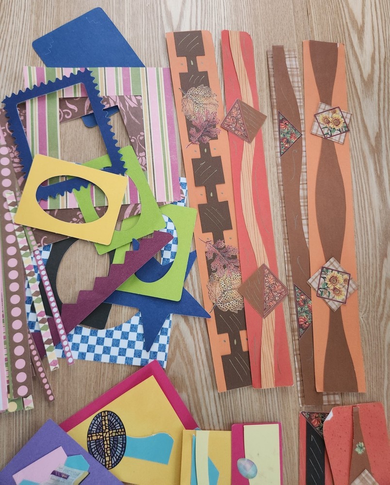 Assorted Scrapbooking Supplies (Stencils, Boarders, Etc.)