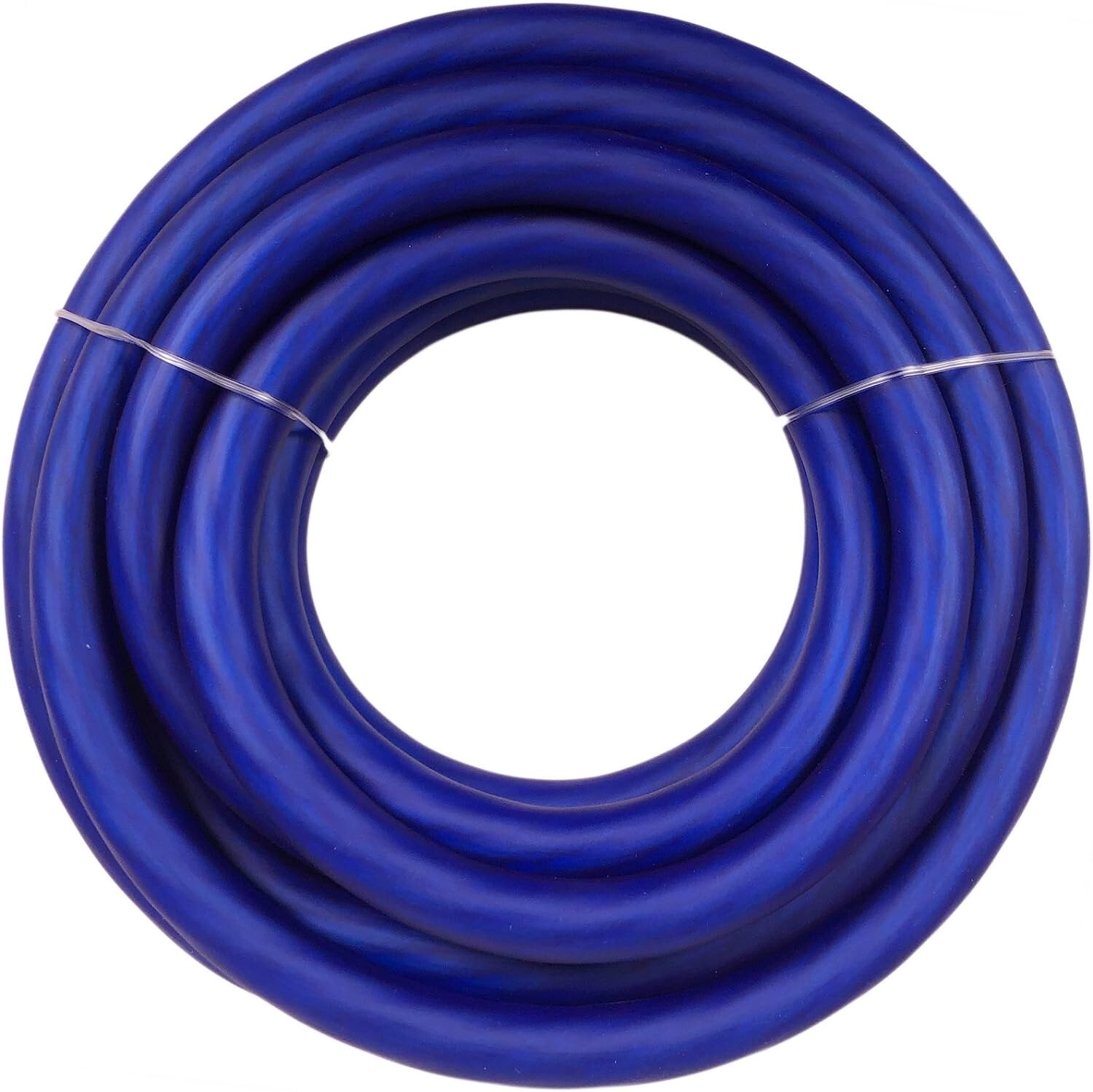 Elite 0 Gauge Amp Kit Amplifier Install Wiring 0 Ga Wire 5000W to 8000W Blue PK2