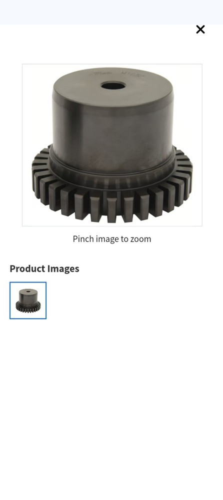 Blue Flex Grid Coupling Hub 1040 Coupling Size Code Steel Hub