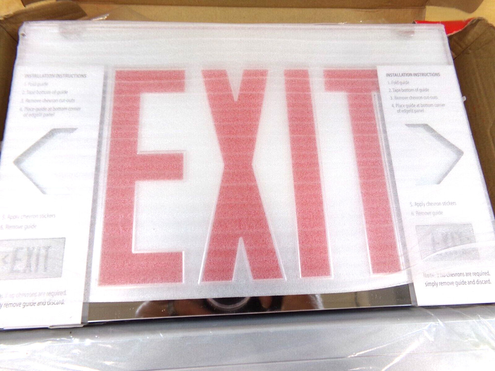 Cooper Lighting Sure Lite Exit Light Model EUS70R Style #5252857 New