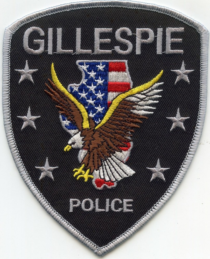 GILLESPIE ILLINOIS IL POLICE PATCH