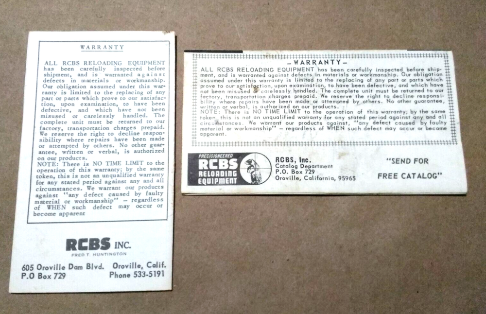 Rare -RCBS 32-20 WCF Reloading 3 Die Set
