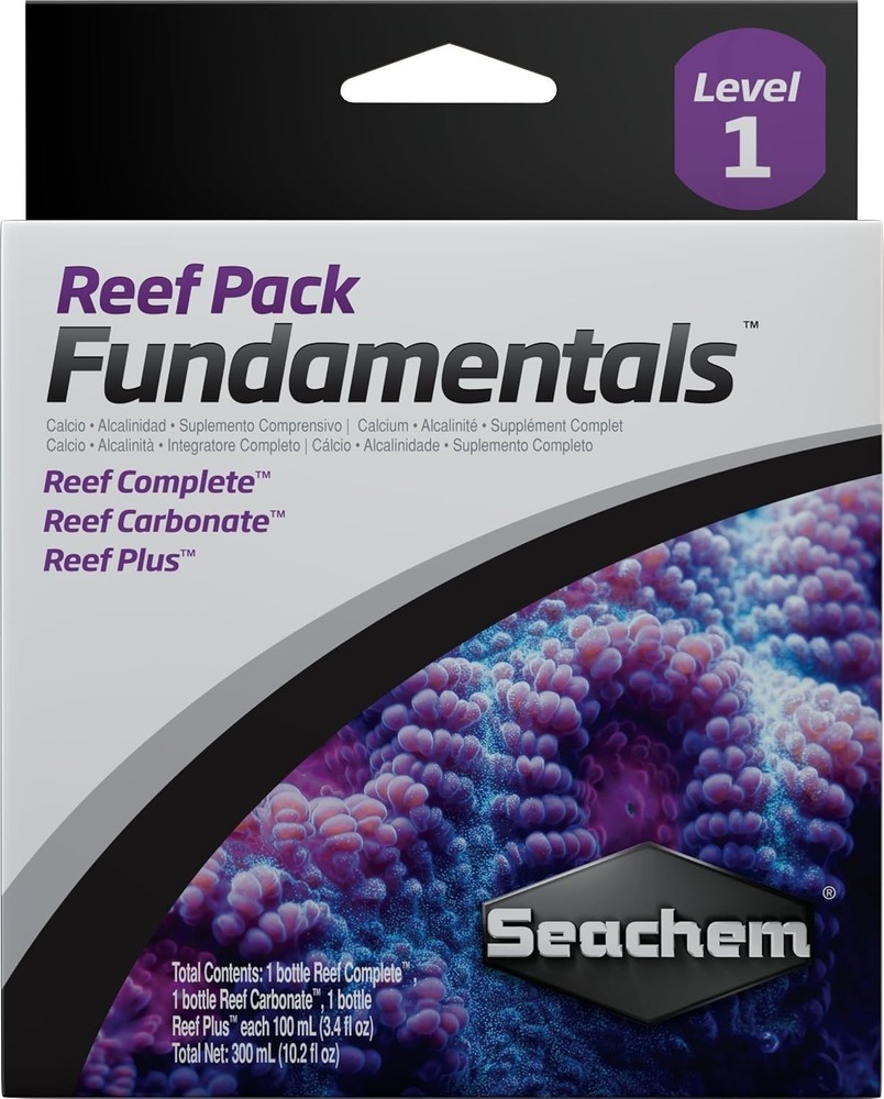 Seachem Reef Pack Fundamentals - 3-100ml