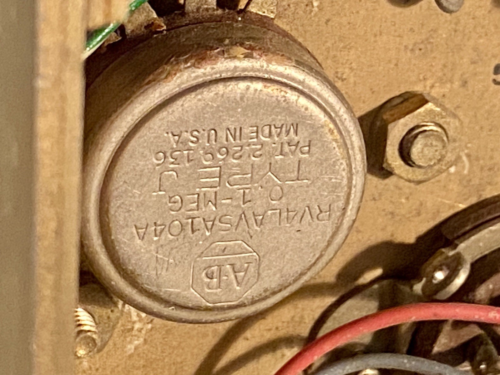 Original antique audiophile 3 piece transformer made in USA #0200