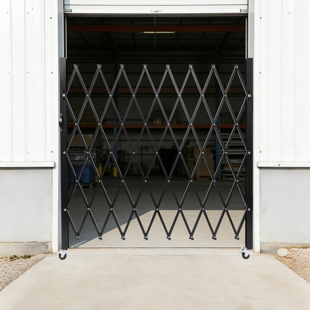 Rolling Barricade Gate Single Folding Security Gate Accordion Security Gate