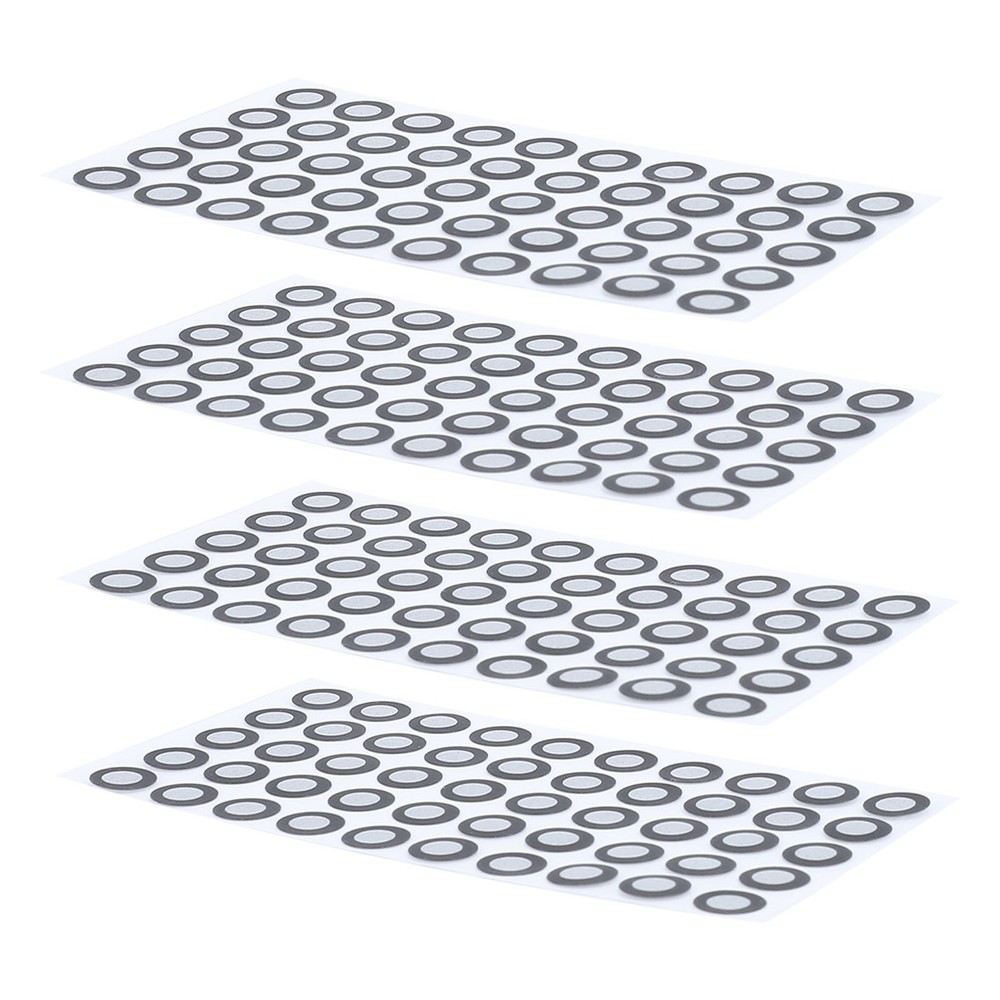 500 Pcs 3D Scanning Marker 6mm ID 10mm OD Reference Point Diffuse Reflect WT