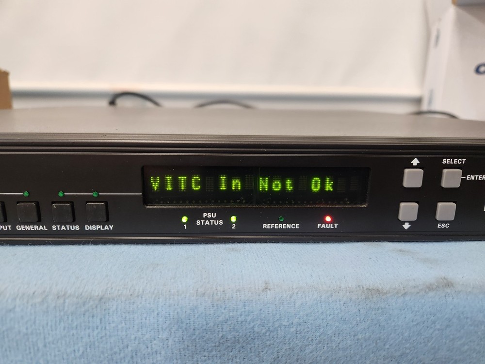 Evertz 5600MSC Master Sync Clock Generator / SPG