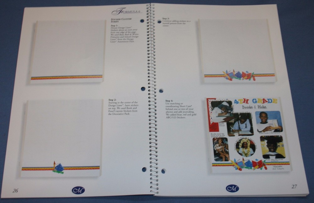 Creative Memories Scrapbooking Items Fast Formulas Design and Layout Cutting Mat