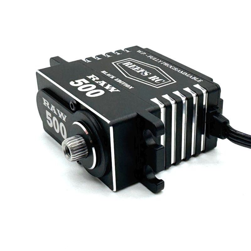 Reef's RC - RAW 500 Black Edition - Servo Programmable