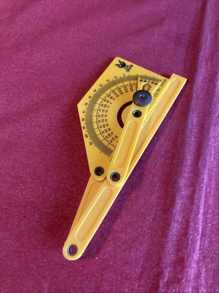CCKL Creator Yellow Protractor