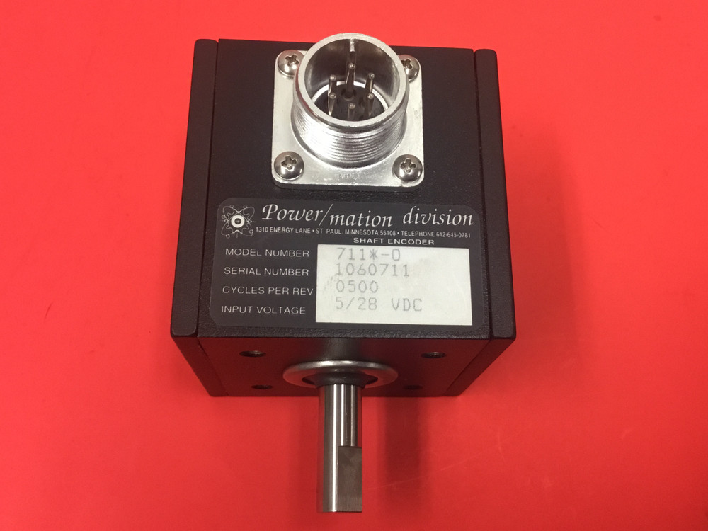 Power/Mation Division - Model #711*-0 - Shaft Encoder - NEW