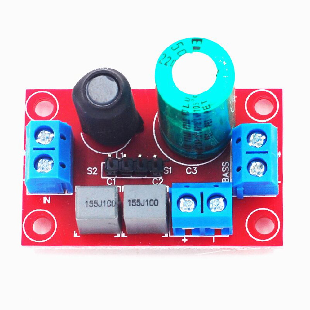 2PC Two Way For HIFI Speaker High&Low Frequency Audio Speaker Divider Module NEW