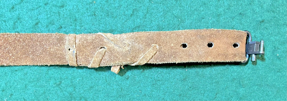 Suede Muzzle Loading Rifle Slings with Quick Release Swivels