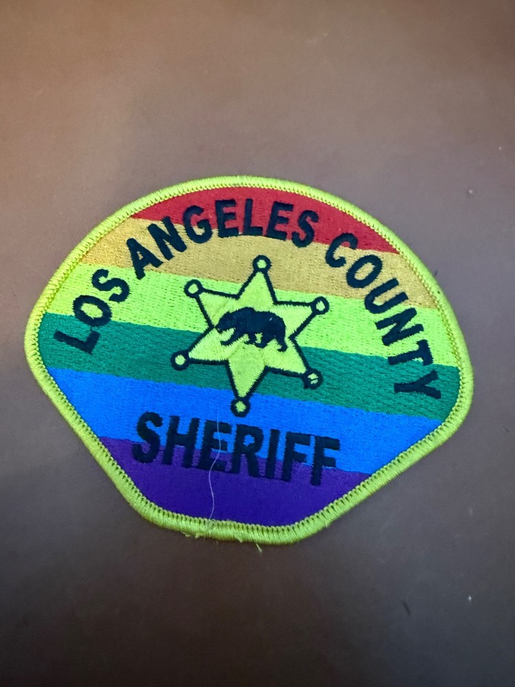 LASD Pride Patch – Los Angeles County Sheriff Rainbow Edition