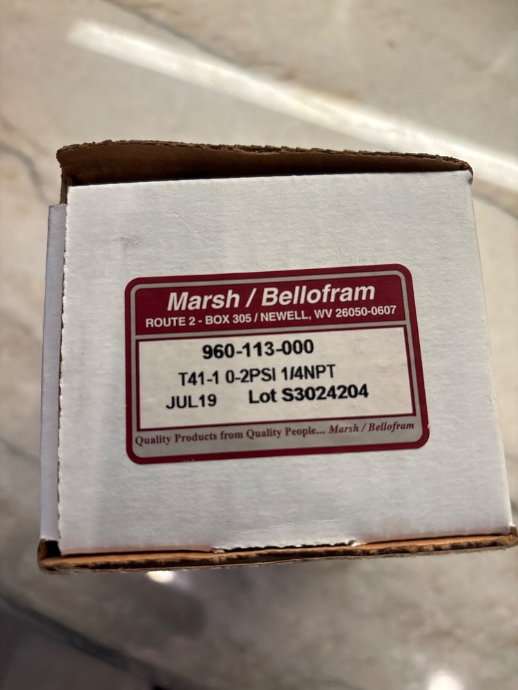 960-113-000 Bellofram Regulators, TYPE 41 Series Adjustable Precision Regulator