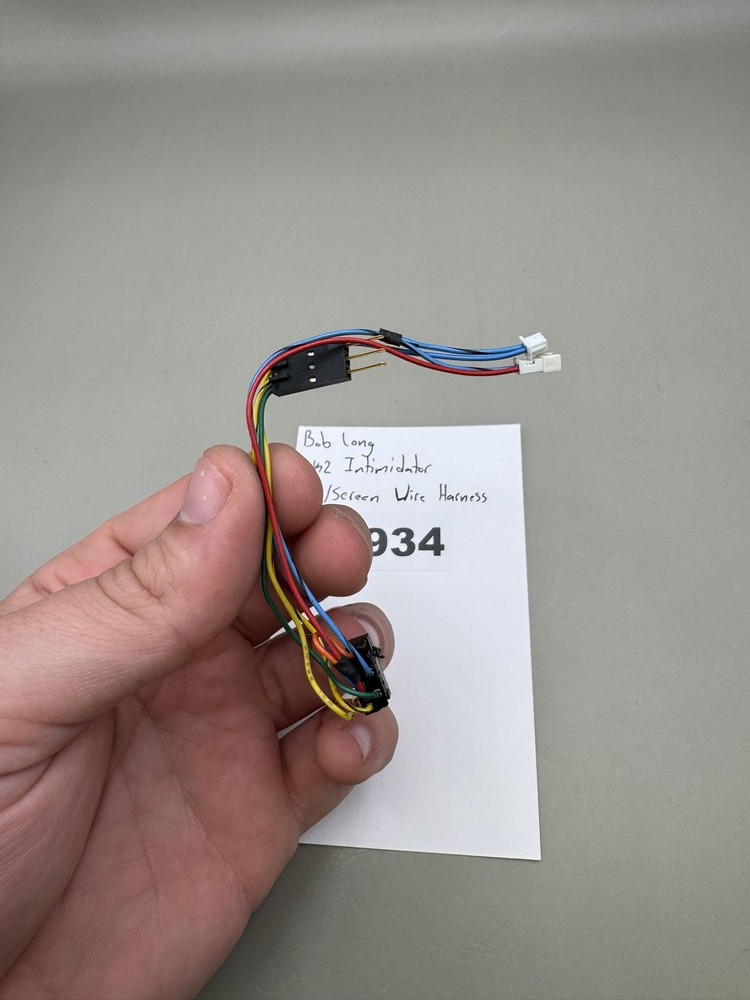 Bob Long 2k2 Intimidator Eye Screen Wire Harness