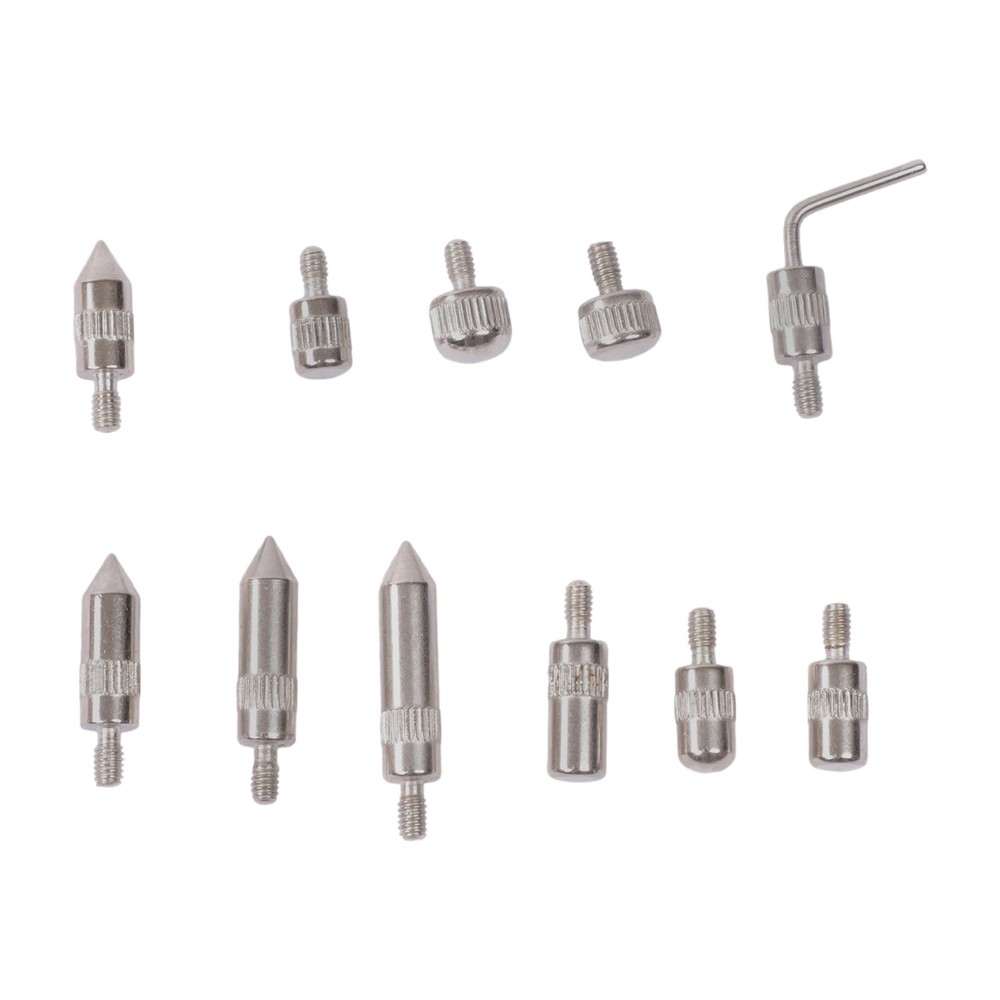 1" .001" Dial Indicator Magnetic Base 22 Pcs Indicator Point Sets 4-48 Threads